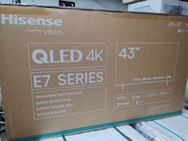 Новый телевизор hisense 43e7kq