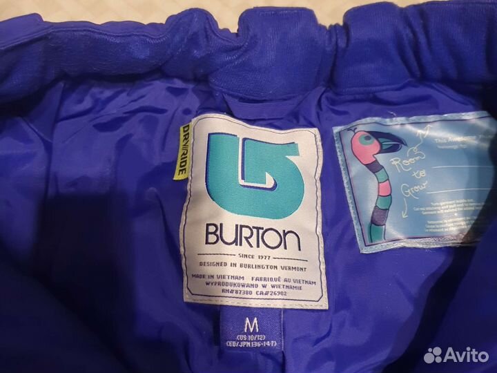 Сноубордические штаны для девочки Burton Sweetart