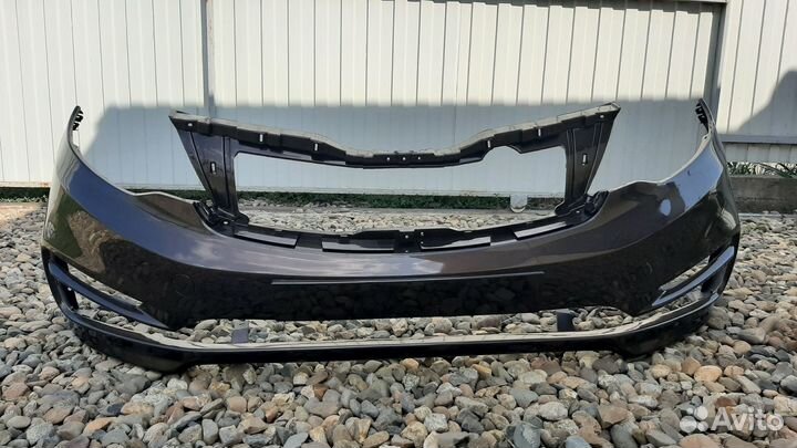 Бампер передний KIA RIO рестайлинг