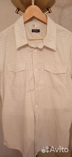 Мужская рубашка белая