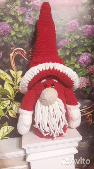 Гном. Чехол-украшение для бутылки шампанского