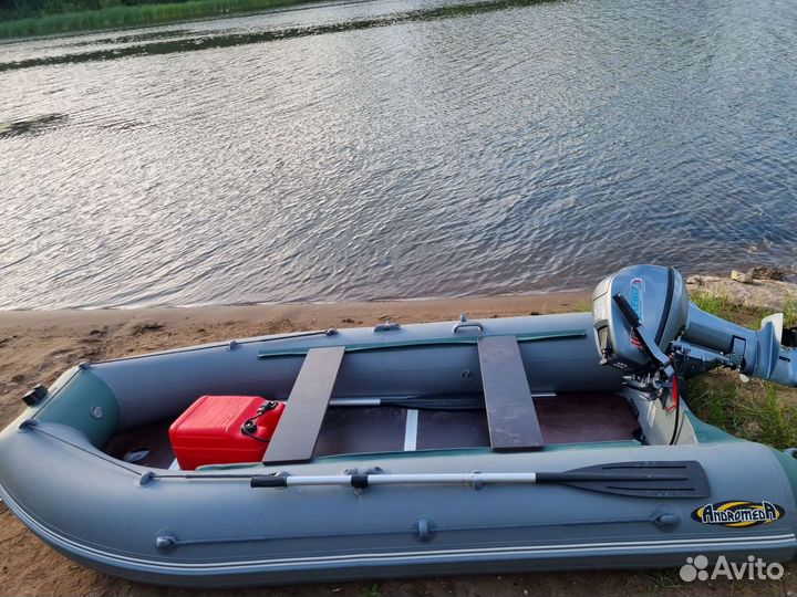 Пвх лодка Андромеда 360+ мотор Mikatsu.9.9FHS