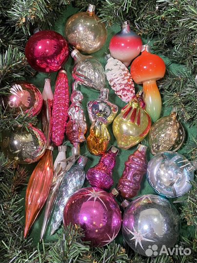 Елочные игрушки СССР Лот 373