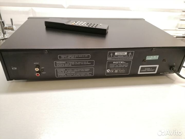 Cd проигрыватель rotel rcd-930ax