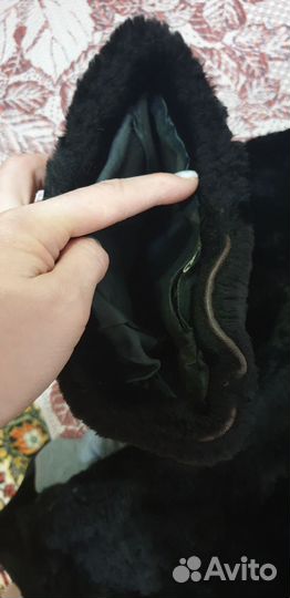 Шуба женская натуральная мутон