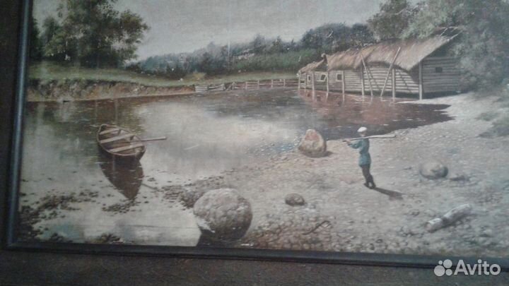 Картина маслом на холсте большая
