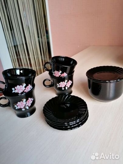 Кофейный сервиз чёрный