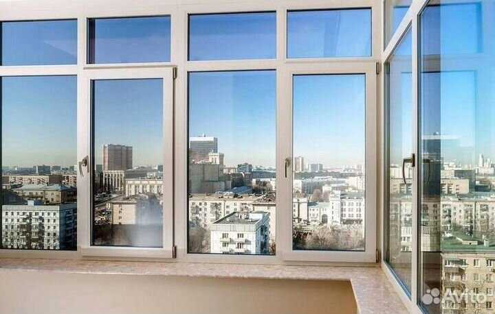 Окна и балконы новые