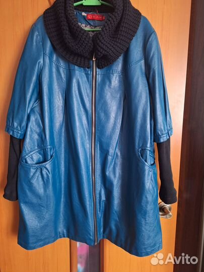 Укороченное демисезонное пальто 52-54 размер