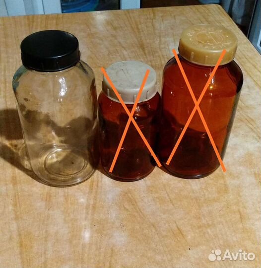 Стеклянная Банка аптекарская реахим, Крышки СССР