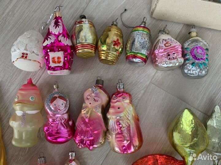 Елочные игрушки СССР