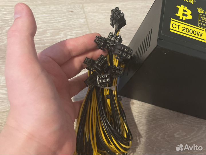 Блок питания CT 2000W 90plus Gold