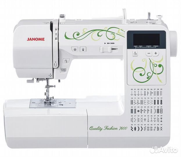 Швейная машина Janome QF 7600