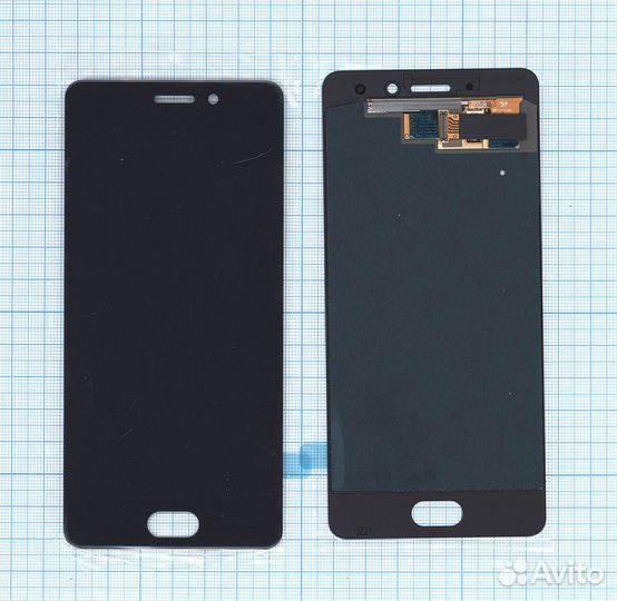 Дисплейный модуль для Meizu Pro 7 черный