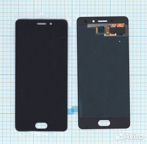 Дисплейный модуль для Meizu Pro 7 черный