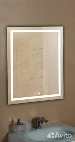 Зеркало с подсветкой для ванной