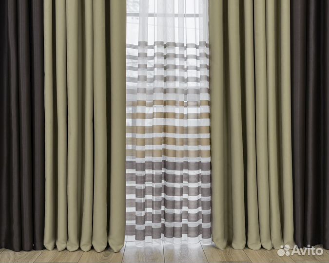 Шторы блэкаут Марсель Дюна