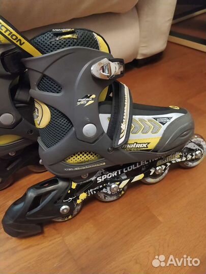 Ролики раздвижные 35-38 matrix