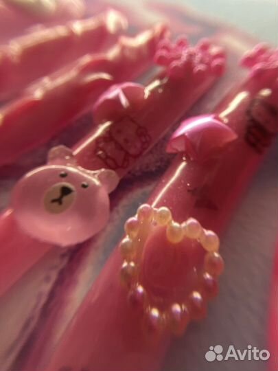 Экстра длинные накладные ногти