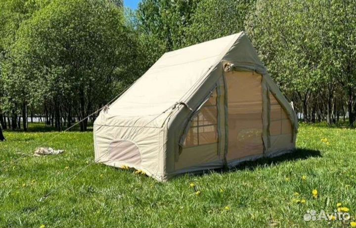 Палатка на надувном каркасе водонепроницаемая
