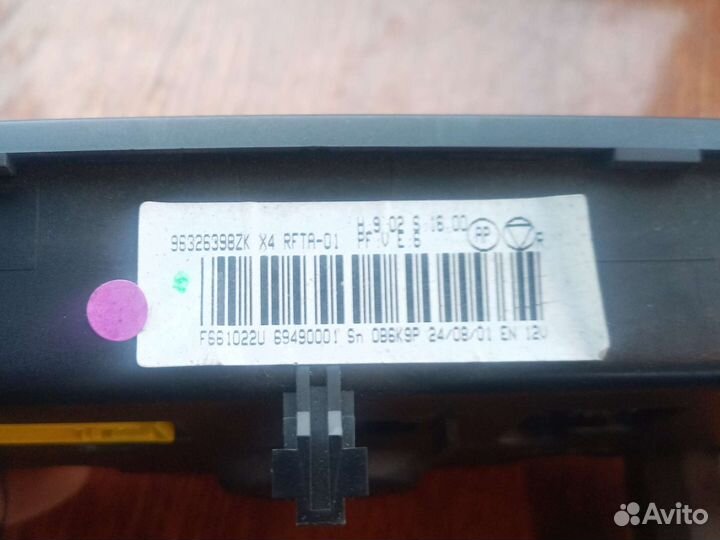 Блок управления климатом Citroen C5 1 поколения