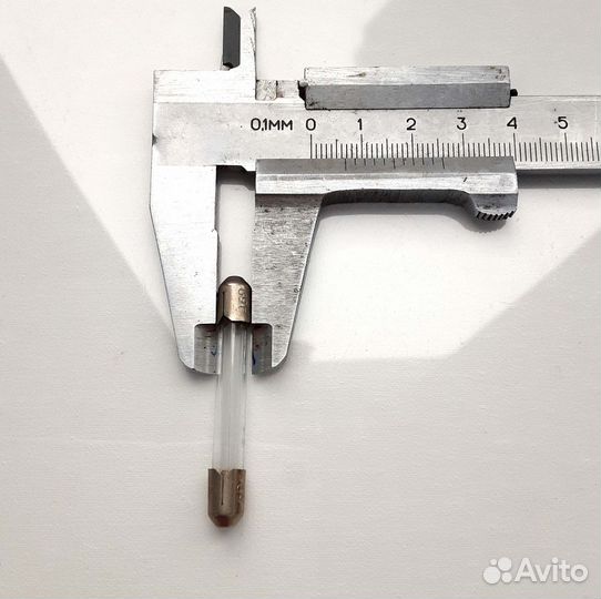 Предохранитель 0.15А, 0.25А, 0.5А размер 6Х45 СССР