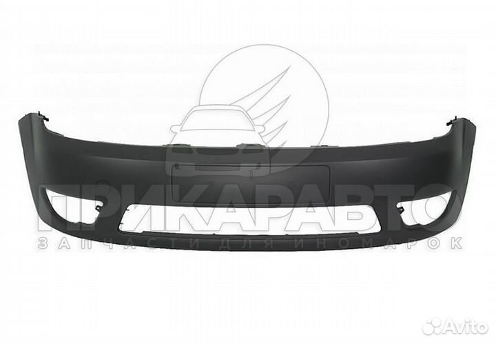 Бампер передний Ford fiesta 02-08