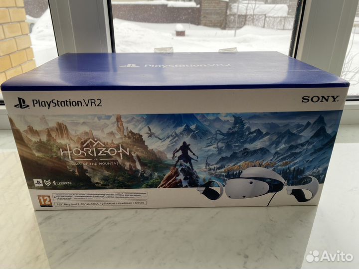 Sony playstation 5 vr2 +6 игр