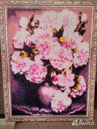 Алмазная вышивка готовая работа