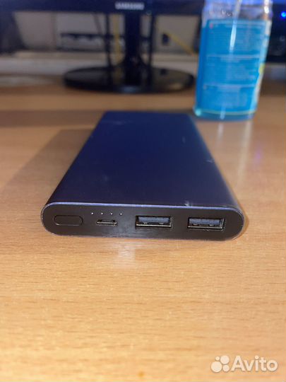 Портативный Xiaomi Mi Power Bank 2S 10000