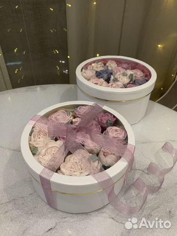 Зефирные цветы