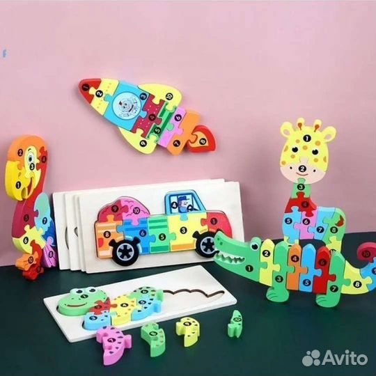 Развивающий пазл для детей