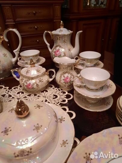 Сервиз чайный,кофейный,гдр