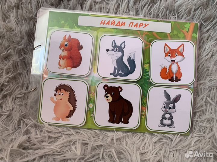 Развивающие игры на липучках