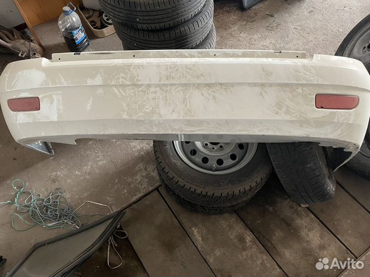 Задний бампер приора 1 седан
