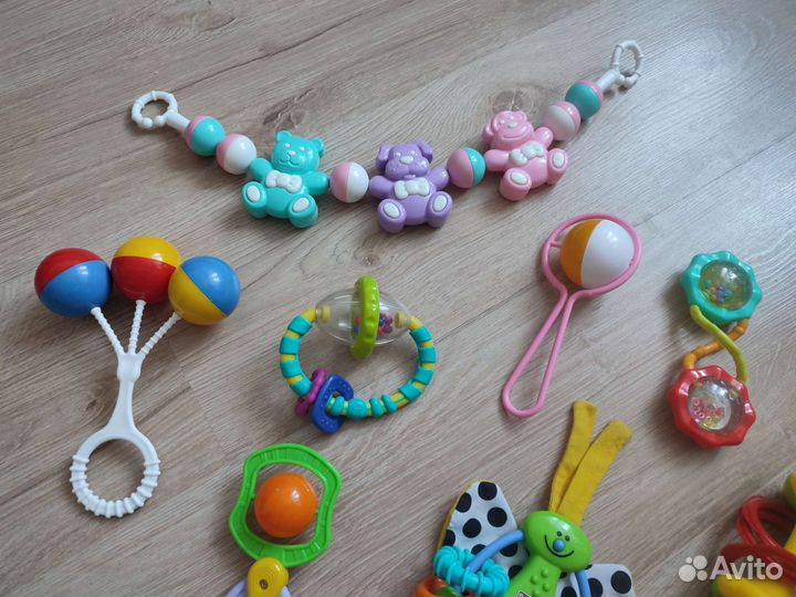 Погремушки. Прорезыватели