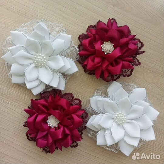 Резинки для волос ручной работы