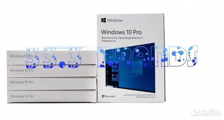 Ос Microsoft Windows 10 Pro 32/64-bit key