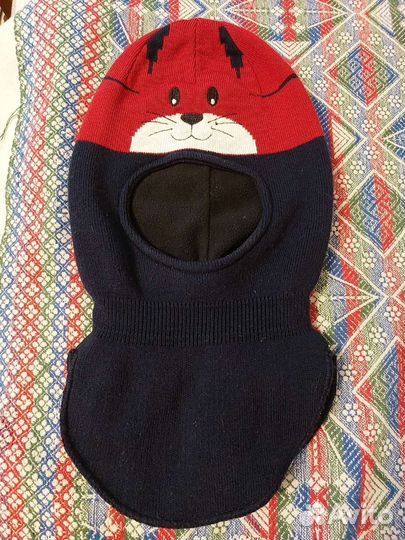 Шапка шлем для мальчика 48 50