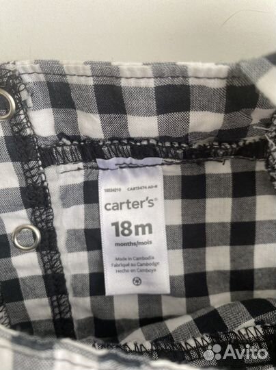 Одежда пакетом для девочки 80-86 gee jay carter’s