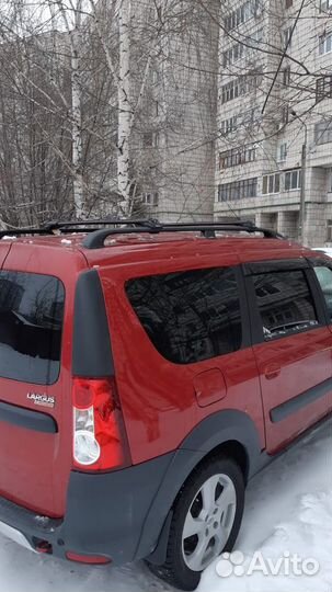 Багажник на крышу для LADA Largus (бесшумный)