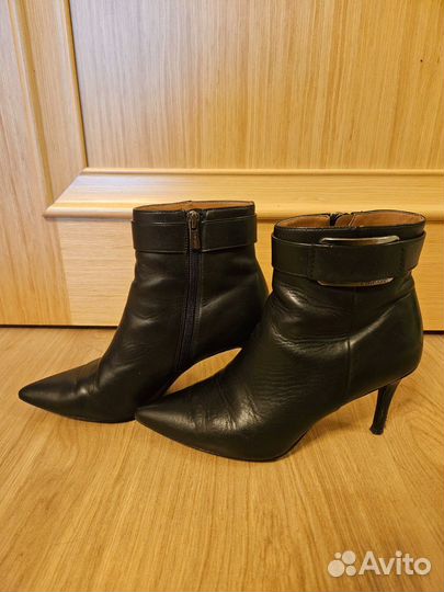 Полусапоги женские 37 размер натуральная кожа