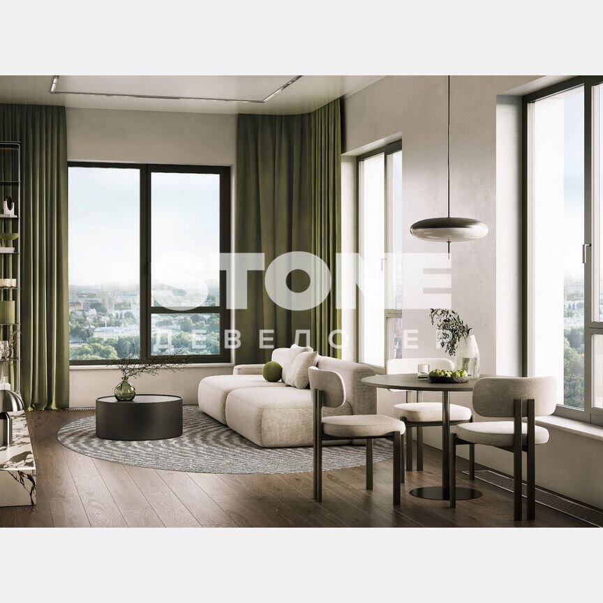 1-к. квартира, 49,5 м², 14/24 эт.