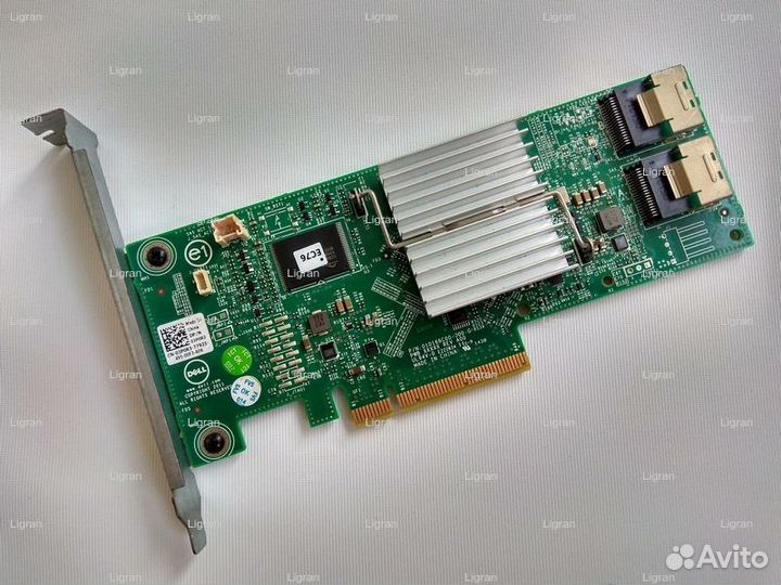 Raid-контроллер Dell Perc H310 +2 кабеля в подарок