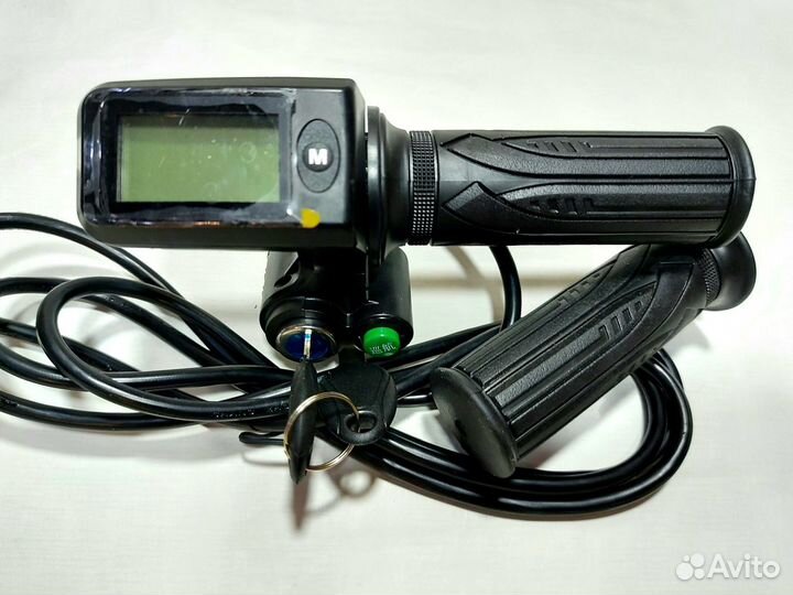 Ручка газа LED ключом включения, круиз, 3 скорости