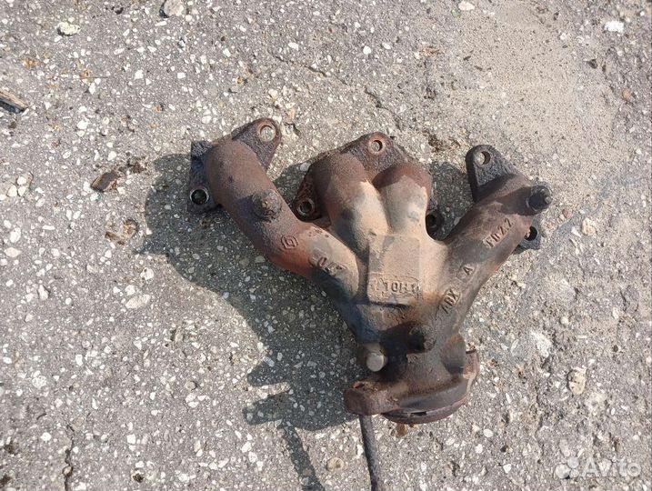 Выпускной коллектор renault logan 1