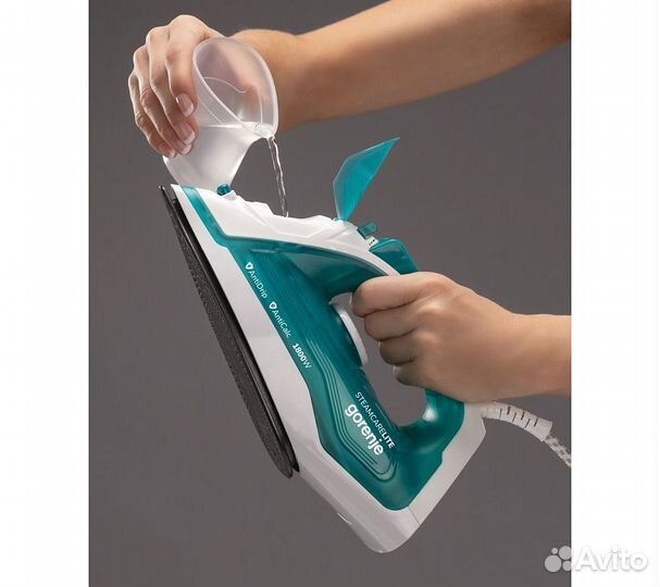 Утюг Gorenje SIH1800TQC 1800Вт зеленый/белый