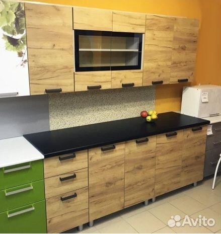 Кухонный гарнитур Крафт 2м