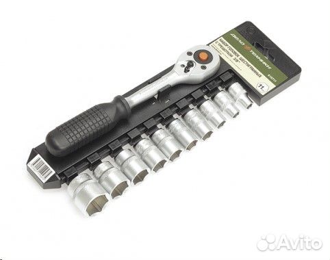 Набор головок 11 предметов (3/8) 7-22 мм 6-гр