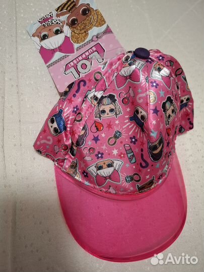 Бейсболка для девочки LOL 3-4 года